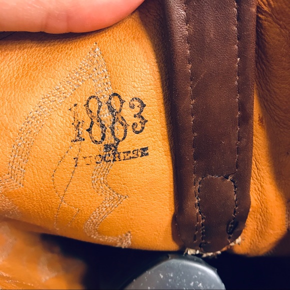 Lucchese 1883 Pointed Toe Cowboy Boots - Picture 6 of 9